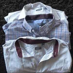 Lot of 3 men’s long sleeve shirts